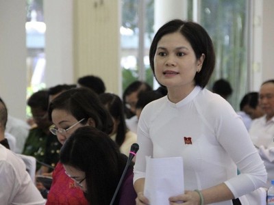 Bà Lê Thị Mỹ Hạnh - Bí thư Quận uỷ Thanh Khê vừa trở thành tân Trưởng Ban Nội chính Thành uỷ Đà Nẵng.