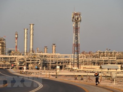 Một cơ sở lọc dầu của Aramco ở Saudi Arabia, ngày 20/9 vừa qua. (Ảnh: AFP/ TTXVN)