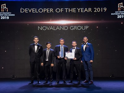 Novaland là nhà phát triển bất động sản tốt bậc nhất Đông Nam Á