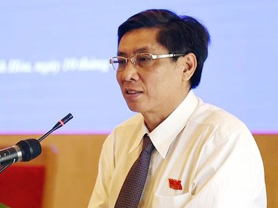 Cựu Chủ tịch UBND tỉnh Khánh Hoà Lê Đức Vinh.