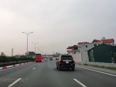 Dự án đường cao tốc Bắc-Nam đang thu hút được nhiều nhà đầu tư nội tham gia sơ tuyển. (Ảnh: Việt Hùng/Vietnam+)