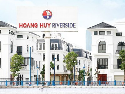 Dự án Hoàng Huy Riverside tại số 1 & 8, đường Chi Lăng, Thượng Lý, Hồng Bàng đã hoàn thành, bàn giao cho khách hàng.