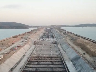 Trung Quốc xây hầm cao tốc dài hơn 10 km dưới lòng hồ