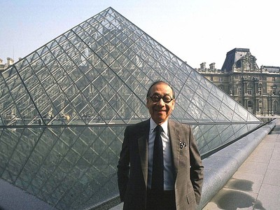 Kiến trúc sư người Mỹ gốc Hoa Bối Duật Minh, người thiết kế bảo tàng kính Louvre, qua đời năm 102 tuổi. Ảnh: Britannica.