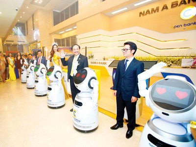 Sự kiện ra mắt không gian giao dịch số là đòn bẩy để Nam A Bank chuyển đổi mô hình ngân hàng truyền thống sang đa không gian giao dịch.