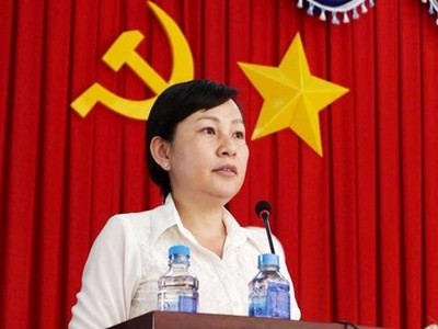 Bà Huỳnh Thị Hằng, Ủy viên Ban Thường vụ Tỉnh ủy, Phó Chủ tịch Ủy ban Nhân dân tỉnh được bầu giữ chức Phó Bí thư Thường trực Tỉnh ủy Bình Phước.