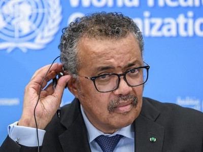 Tổng giám đốc Tổ chức Y tế Thế giới Tedros Adhanom Ghebreyesus. (Ảnh: The National).