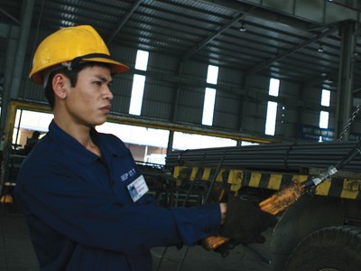 Doanh nghiệp ngành thép lường trước quý I hiệu quả thấp