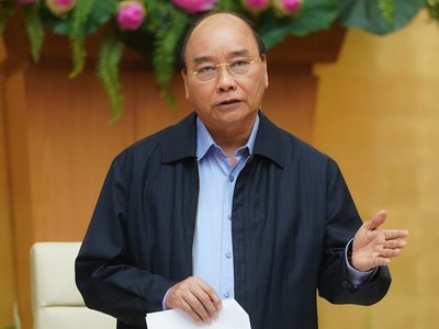 Thủ tướng Nguyễn Xuân Phúc. Ảnh: VGP.