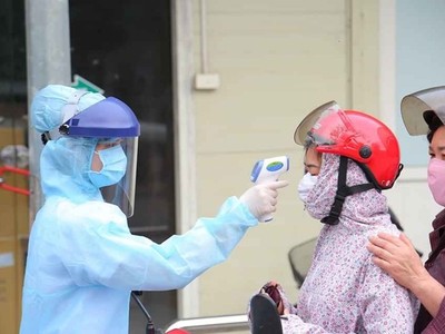 Bệnh viện Đa khoa Đức Giang triển khai các biện pháp chống dịch Covid-19.