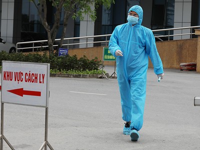 Khu cách ly tại Bệnh viện Bệnh Nhiệt đới Trung ương cơ sở 2.