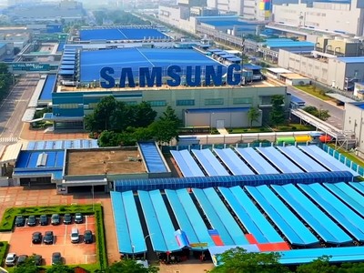 Công ty TNHH Sam Sung Bắc Ninh nơi công có công nhân bị mắc Covid-19.