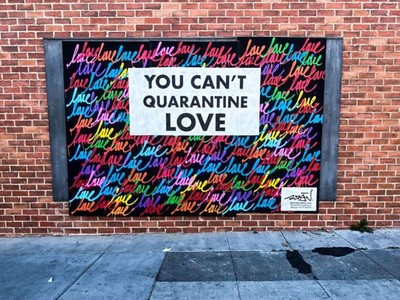 20 tác phẩm Graffiti truyền tải thông điệp đầy ý nghĩa mùa dịch Covid-19