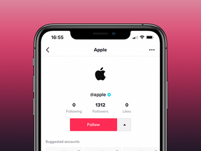 Tài khoản Apple trên trang mạng xã hội video ngắn TikTok. (Nguồn: 9to5Mac).