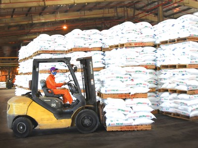 Năm 2019, PVFCCo đã cung ứng hơn 1 triệu tấn phân bón, hóa chất.