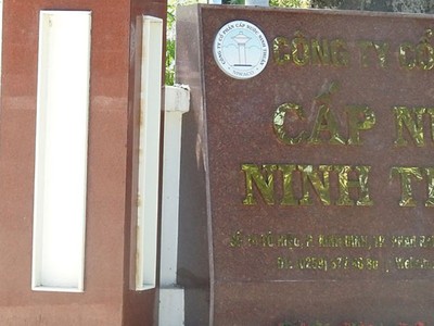 Cấp nước Ninh Thuận (NNT) thiệt đơn, thiệt kép vì bán nước dưới giá vốn