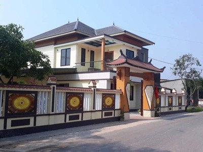 Nhà riêng của ông Võ Ngọc Khoa- Trưởng Phòng NN&PTNT huyện Triệu Phong tại xã Triệu Đại, huyện Triệu Phong.