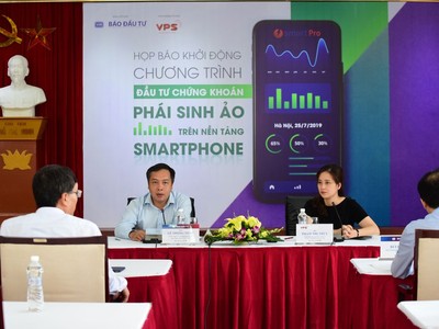 Báo Đầu tư phối hợp với Công ty Chứng khoán VPS tổ chức ra mắt cuộc thi: “Đầu tư ảo - Nhận tiền thật” trên nền tảng Smartphone.