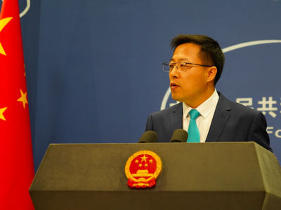 Người phát ngôn Bộ Ngoại giao Trung Quốc - Triệu Lập Kiên.