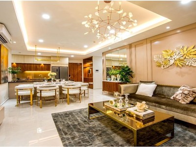 Căn hộ mẫu The Emerald Golf View được thiết kế theo phong cách sang trọng, thời thượng.