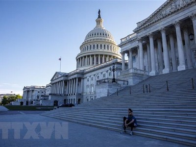 Tòa nhà Quốc hội Mỹ tại Washington D.C. (Ảnh: THX/TTXVN).