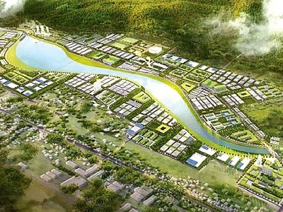 Phối cảnh dự án Khu đô thị Long Vân.