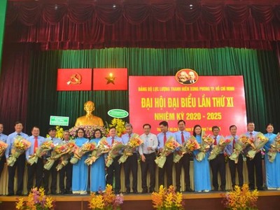 Ban chấp hành Đảng Bộ Lực lượng TNXP TPHCM nhiệm kỳ 2020-2025.