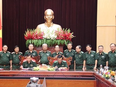 Bàn giao nhiệm vụ Tư lệnh Bộ đội Biên phòng.