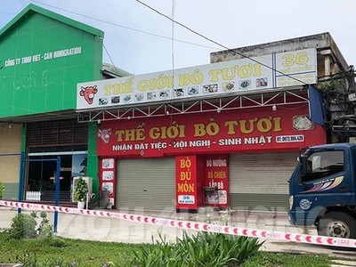 BN972 có liên quan đến ổ dịch "Nhà hàng Thế giới bò tươi". Ảnh: Cổng thông tin điện tử Hải Dương.