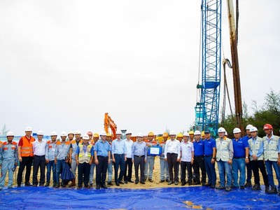 FECON triển khai thi công cụm trang trại điện gió trên bờ lớn nhất Việt Nam