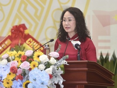 Bí thư Tỉnh ủy Lạng Sơn - bà Lâm Thị Phương Thanh.