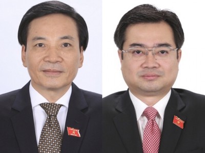 Ông Nguyễn Thanh Nghị (ảnh phải); Ông Trần Văn Sơn (ảnh trái). Ảnh: VPCP.