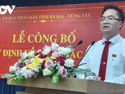Ông Hoàng Vũ Thảnh được giao quyền chủ tịch UBND TP Vũng Tàu.