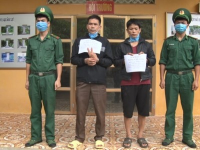 Các đối tượng Quang Văn Đài và Nông Văn Tháy.