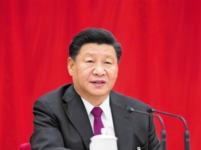 Tổng Bí thư Chủ tịch Trung Quốc Tập Cận Bình phát biểu tại Hội nghị. Nguồn: Mạng Tân Hoa.