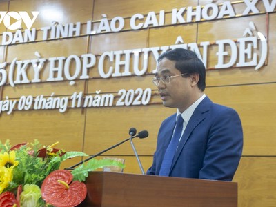 Tân Chủ tịch UBND tỉnh Lào Cai Trịnh Xuân Trường.