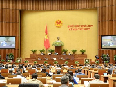 Quốc hội đã có một ngày tranh luận sôi nổi về việc có tách Luật Giao thông đường bộ hay không.
