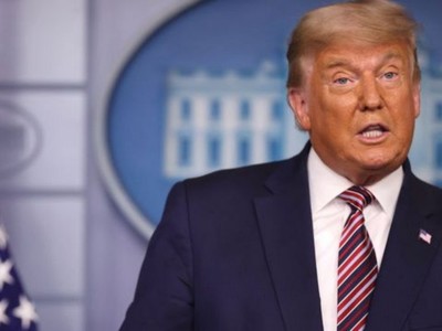 Tổng thống Donald Trump. Ảnh: BBC..