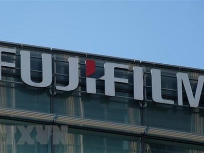 Trụ sở Tập đoàn Fujifilm ở Tokyo, Nhật Bản. (Ảnh: AFP/TTXVN).