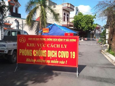 Lực lượng chức năng tỉnh Hải Dương thông báo, 2 trường hợp nhập cảnh trái phép từ Trung Quốc về tỉnh này không qua cách ly y tế tập trung có kết quả âm tính lần đầu với SARS-CoV-2.