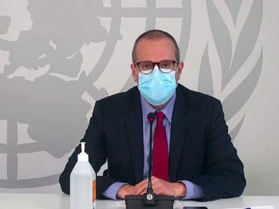 Ông Hans Henri P. Klug phát biểu ngày 7/1. Nguồn: Reuters.