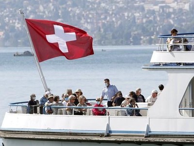 COVID-19 đã khiến ngành du lịch Thụy Sĩ chịu thiệt hại nghiêm trọng. (Ảnh: Reuters).