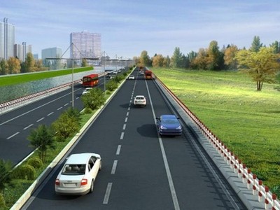 Phối cảnh cao tốc Biên Hòa - Vũng Tàu.