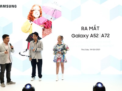 Samsung tổ chức buổi lễ trải nghiệm dòng sản phẩm Galaxy A 2021 mới tại Việt Nam