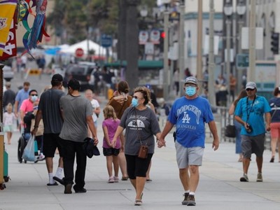 Số ca mắc Covid-19 ở Mỹ vượt mốc 30 triệu (Ảnh minh họa: AP).