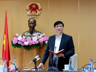 Bộ trưởng Bộ Y tế Nguyễn Thanh Long cho rằng đây là vụ vi phạm pháp luật nghiêm trọng. (Ảnh: PV/Vietnam+).