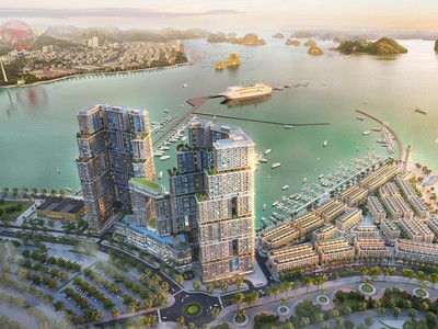 Toàn cảnh Sun Marina.