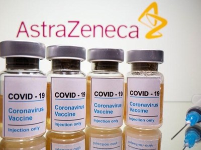 Vaccine phòng COVID-19 AZD1222 do AstraZeneca sản xuất. (Nguồn: Reuters).