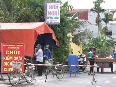 Ghi nhận thêm trường hợp dương tính với SARS-CoV-2 tại xã Lý Học, huyện Vĩnh Bảo.