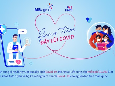MB Ageas Life chính thức triển khai chương trình "Quan tâm đẩy lùi Covid" tích cực hỗ trợ cộng đồng trong đại dịch